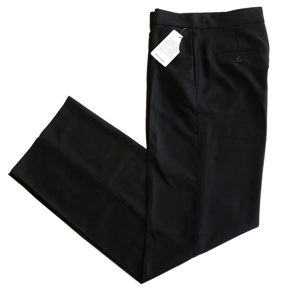 PAUL & JOE Sister Coquet pintuck classic career black pants French Size 34 2 XS - Picture 9 of 9